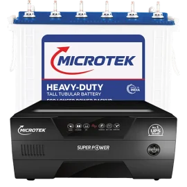 microtek Inverter Battery combo 1100 150ah