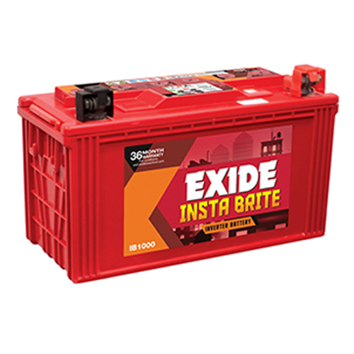 Exide Instabrite IB1000 100AH Battery
