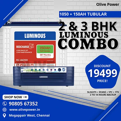 Luminous Inverter Battery Online