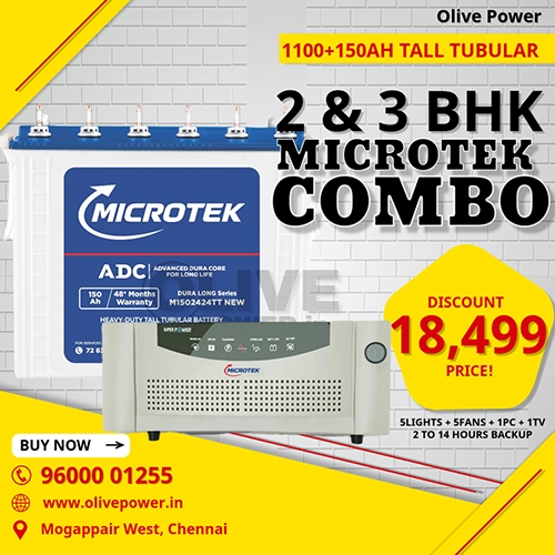 Microtek Inverter Combo