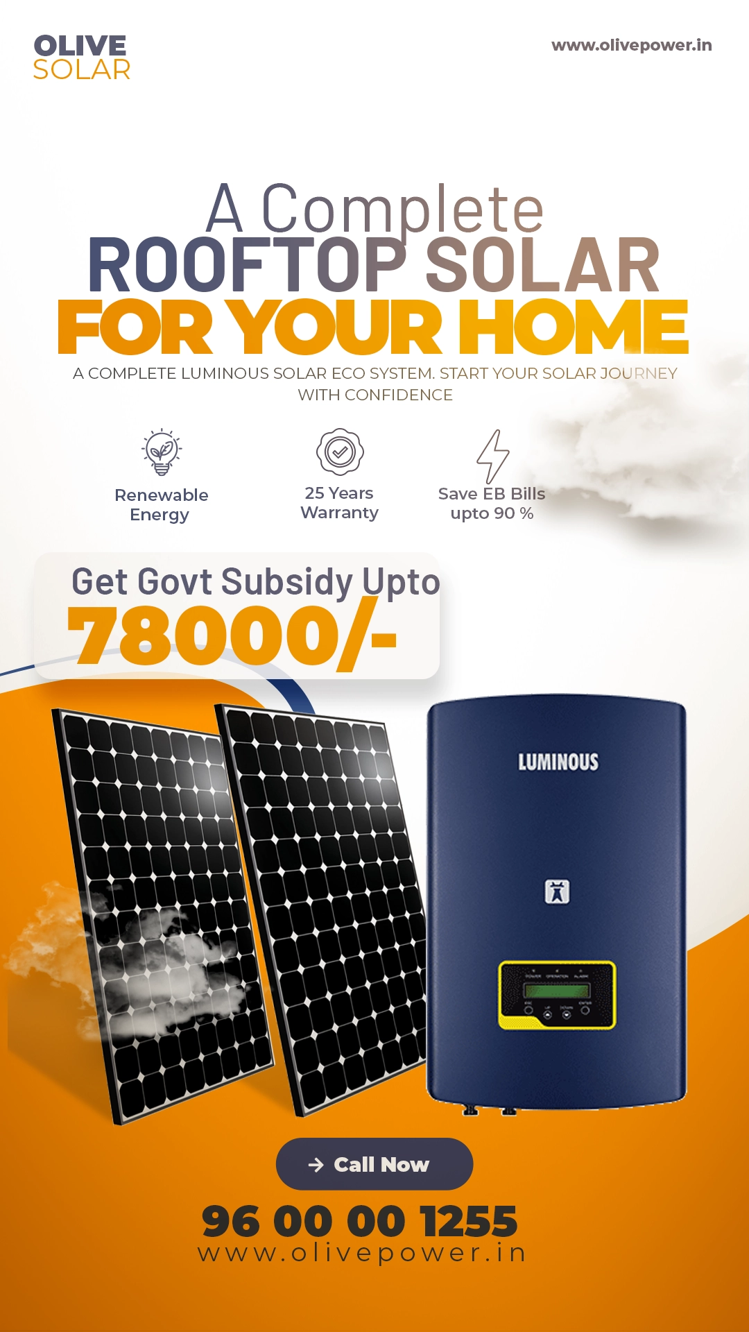 Solar On-Grid Systems 3KW and 5 KW